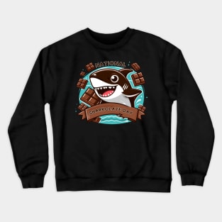 National Sharkolate Day Crewneck Sweatshirt